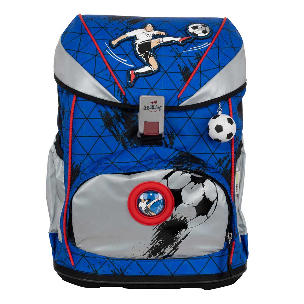 DerDieDas-Silver-Soccer-Ergoflex1sshQro4C9hmMx DerDieDas Schulranzen Ergoflex SUPERFLASH Silver Soccer 5 tlg.