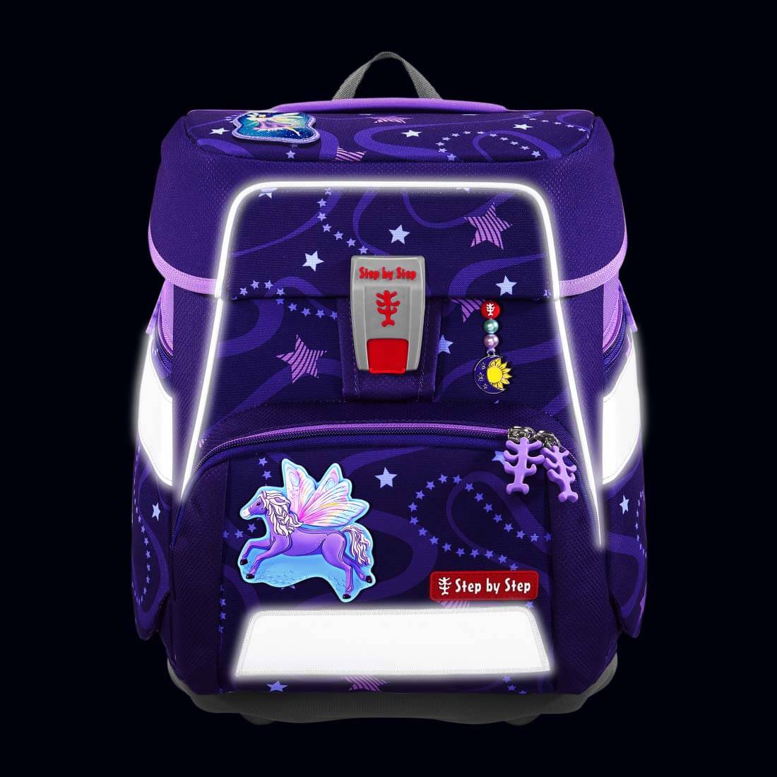 step-by-step-space-schulranzenset-5tlg-pegasus-emily-05 step-by-step-schulranzen-space-pegasus-emily-frontal