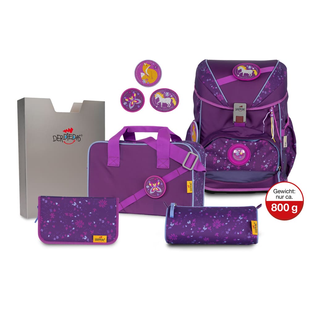 DerDieDas-Nature-Love-Ergoflex4yOITre8I7m4w DerDieDas Schulranzen Ergoflex Buttons Nature Love 5 tlg.