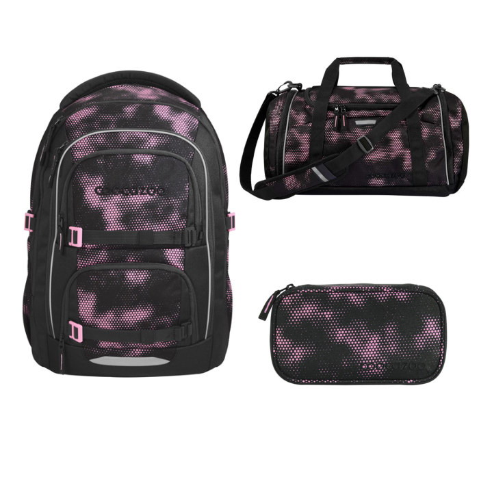coocazoo-schulrucksack-porter-pink-illusion-3tlg