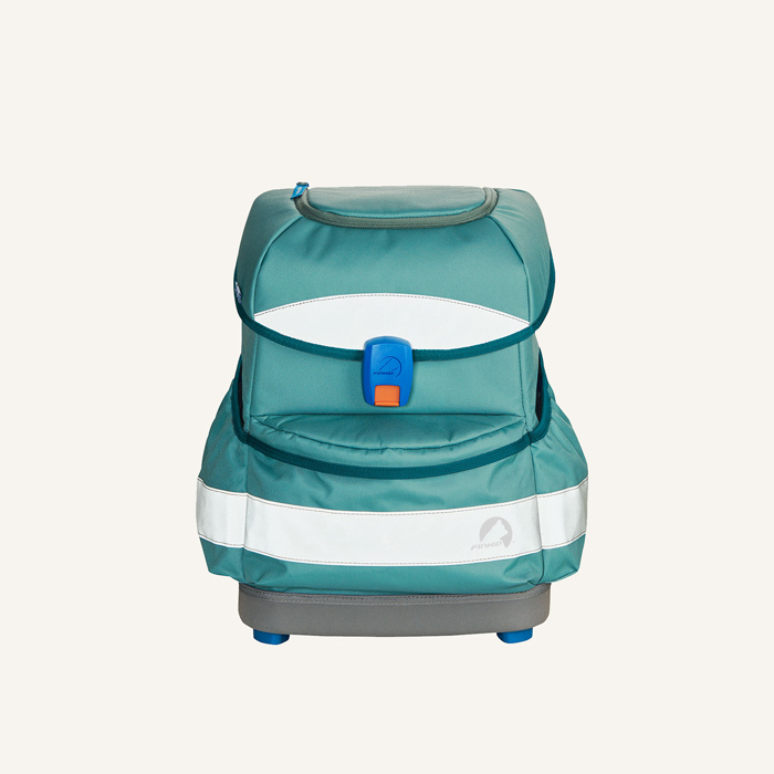 finkid schulranzen set buddy 4tlg trellis deep teal