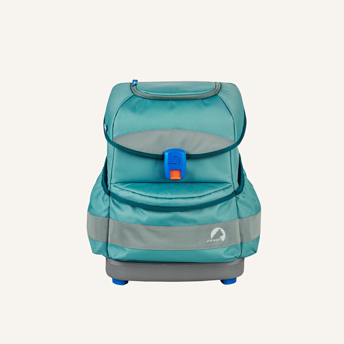finkid schulranzen set buddy 4tlg trellis deep teal