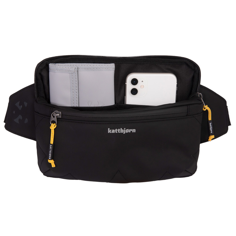 kattbjoern-hip-bag-black-offen Kattbjoern Hip Bag Black