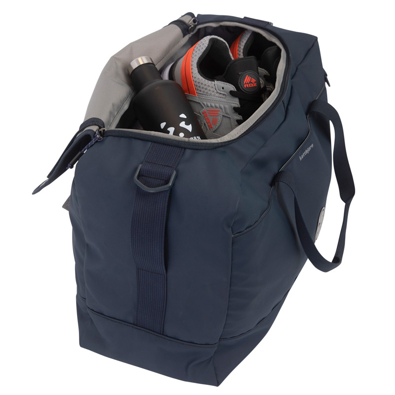 kattbjoern-sporttasche-midnight-blue-offen Kattbjoern Sporttasche Midnight Blue