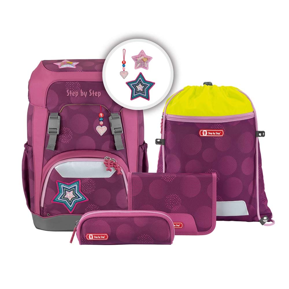 step-by-step-schulranzen-giant-glamour-star-astra-set-5tlg