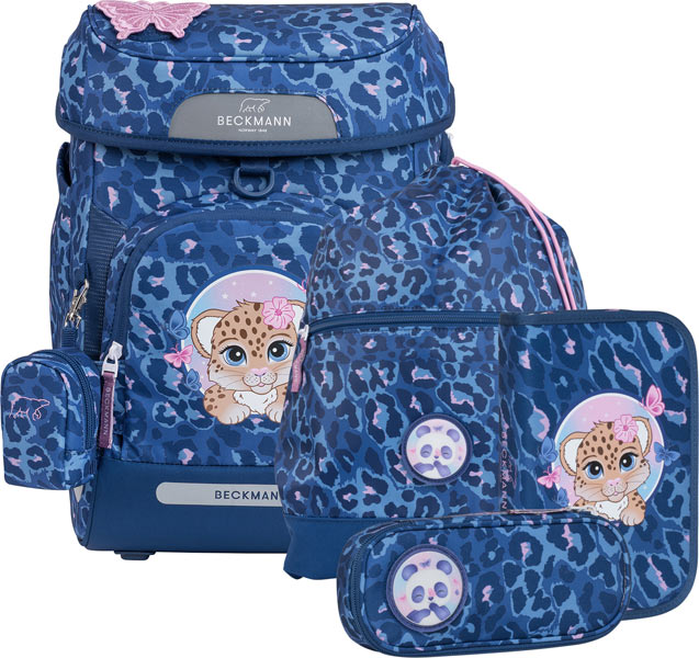 beckmann-schulranzen-plus-air-cheeta-6tlg