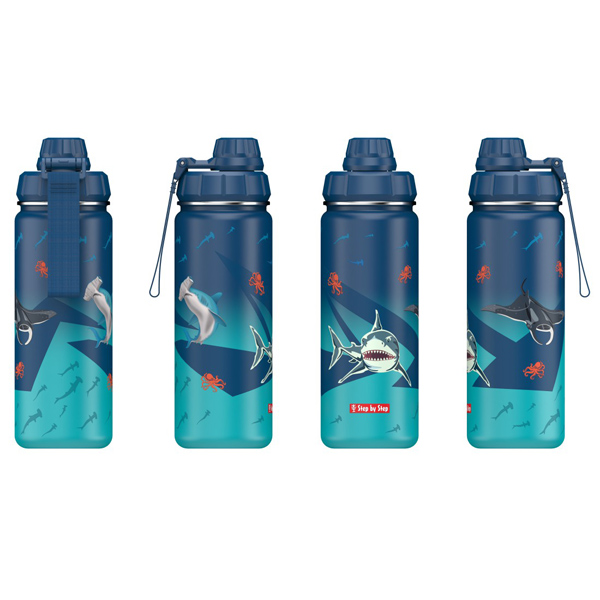 Step by Step Trinkflasche Edelstahl Underwater