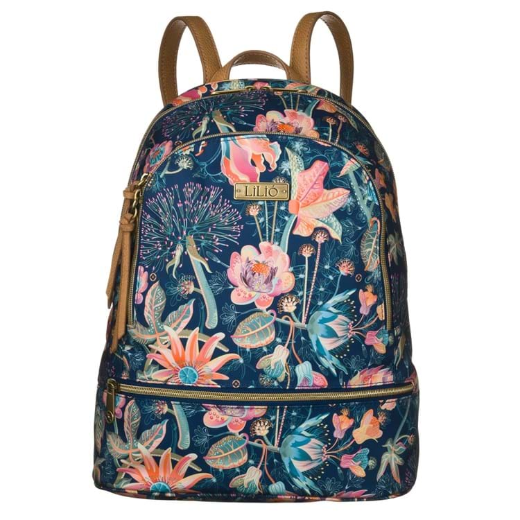 8123-502A0oexuVa4D263 Lilio Damen-Rucksack Freizeitrucksack Blumen Cosmos