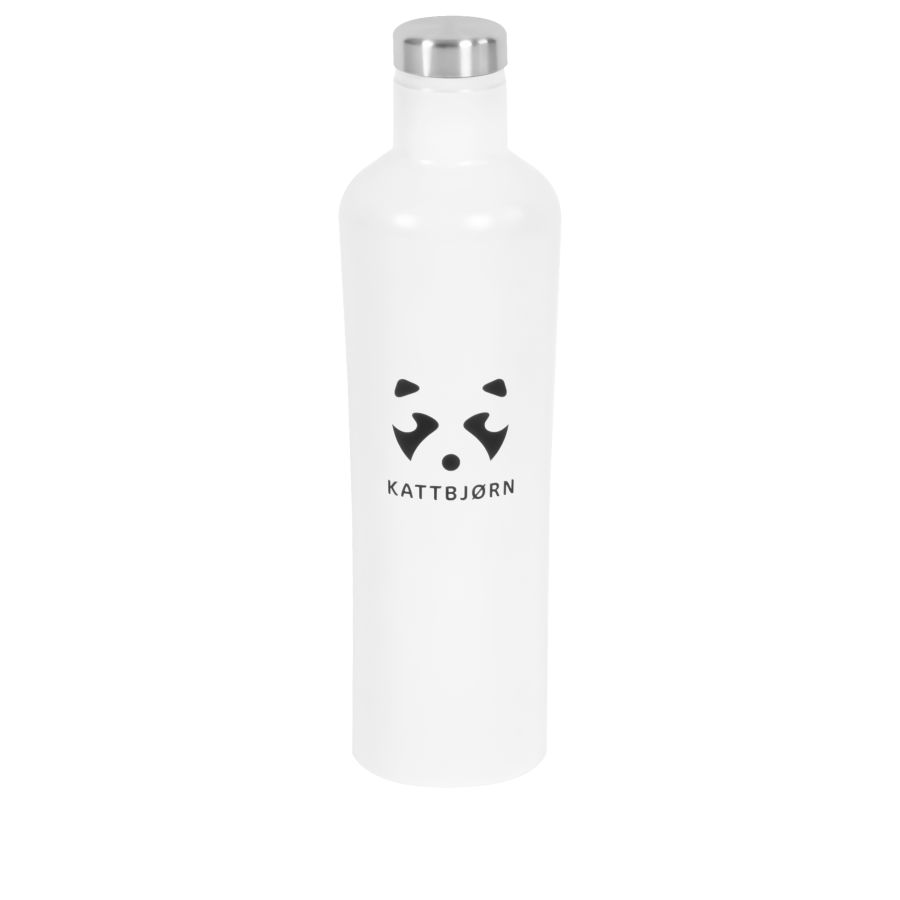 Kattbjoern Trinkflasche weiß