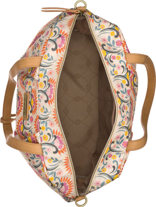 Lilio Schultertasche Carry All M Carmine