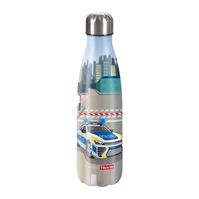 step-by-step-edelstahl-trinkflasche-police-car-cody