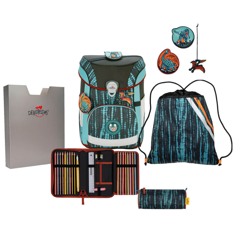 DerDieDas-Easy-Schulranzen-Big-Rex-5tlg derdiedas-schulranzen-ergoflex-easy-big-rex-set-5tlg