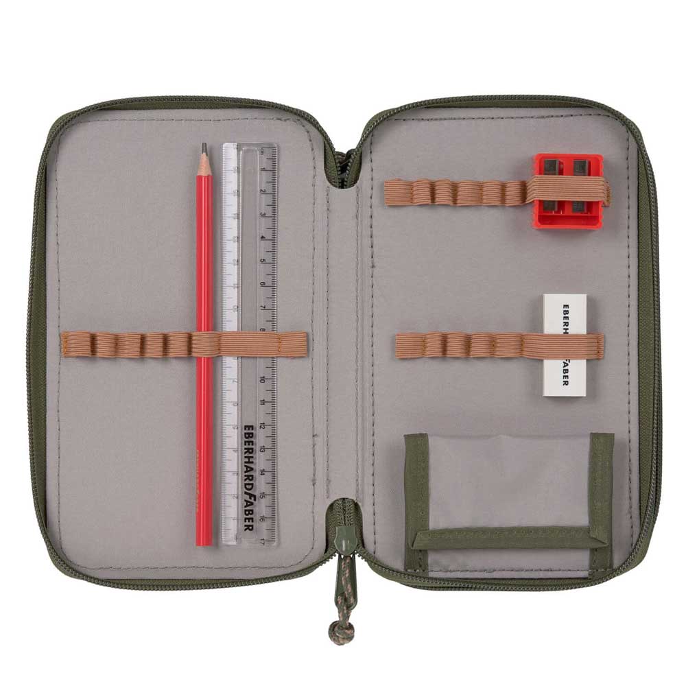 Lässig 3-Fach Federtasche Unique olive