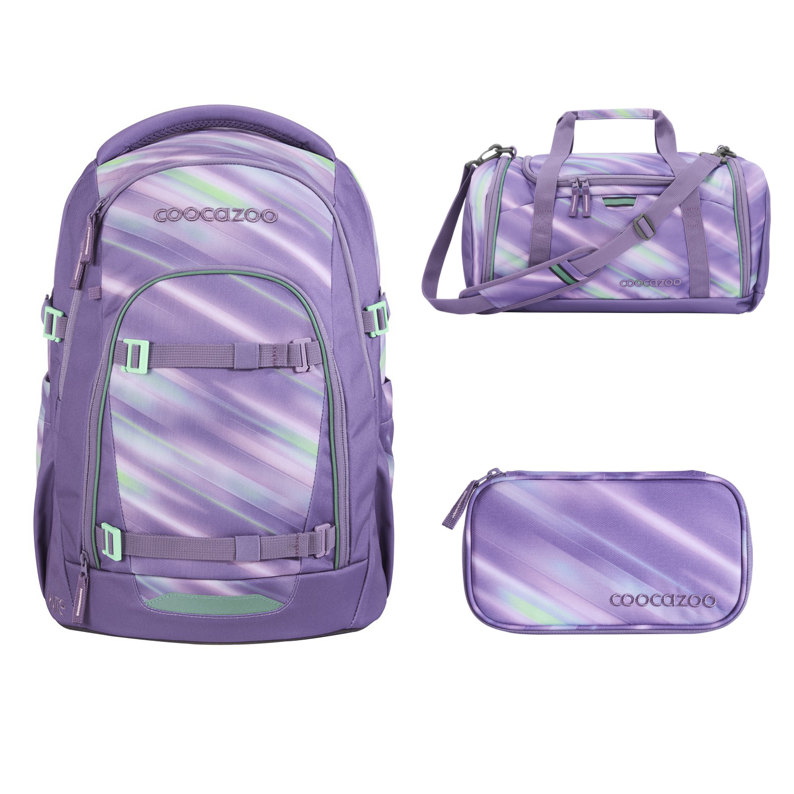 coocazoo-schulrucksack-mate-artic-lights-3tlg-sporttasche