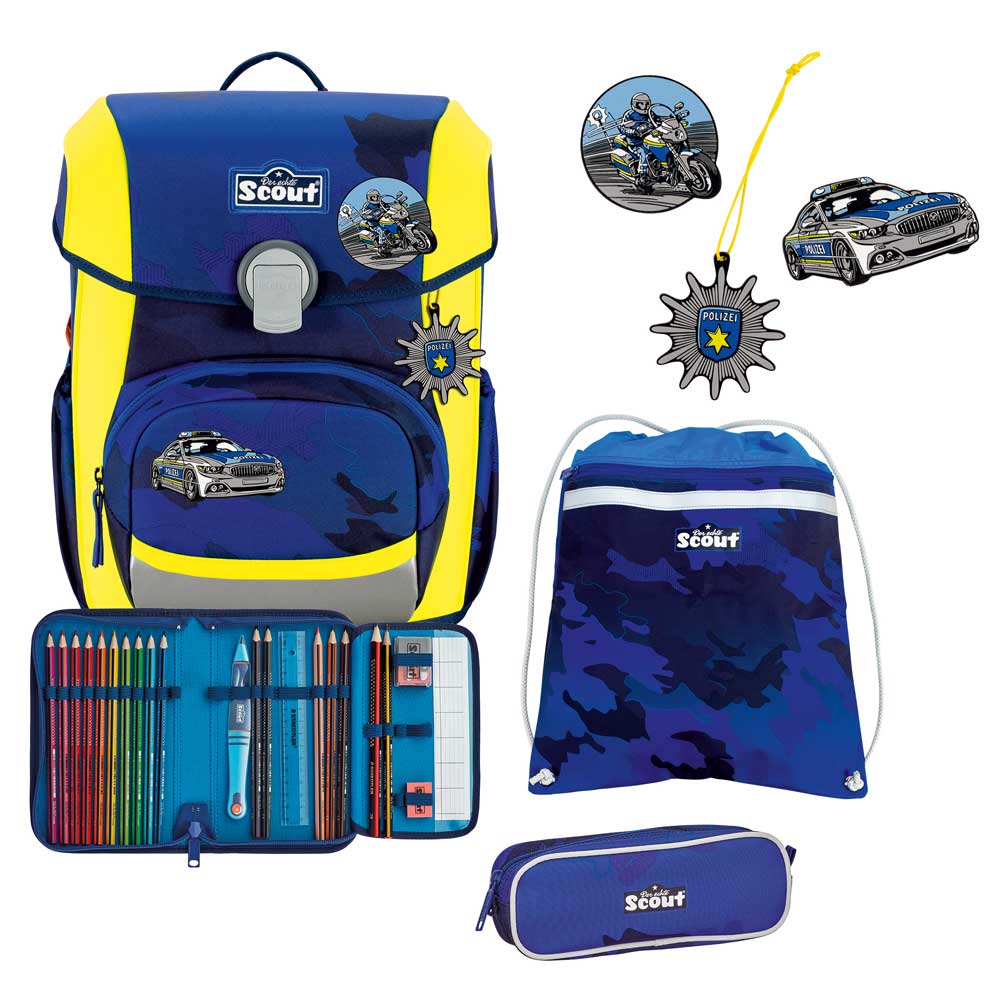 scout-schulranzen-neo-blue-police-4-tlg scout-schulranzen-neo-blue-police-4-tlg