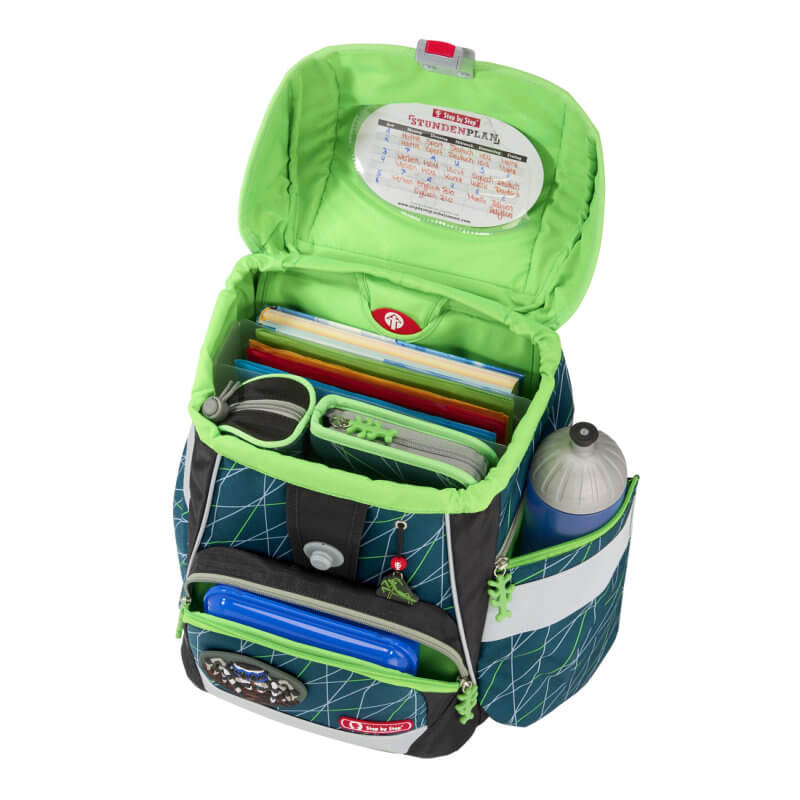Step by Step Schulranzen Set 2in1 Plus Soccer World 6 tlg.