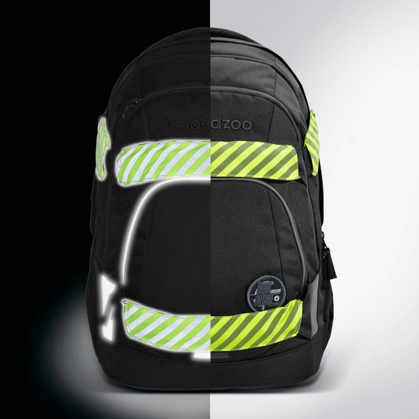 Coocazoo Neon Pull-Over-Set Yellow Reflective, 4-tlg.