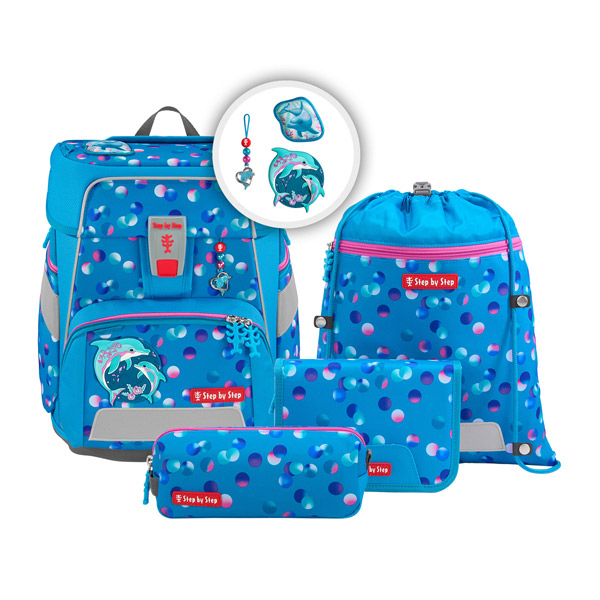 step-by-step-schulranzen-set-space-dolphin-finja-5tlg