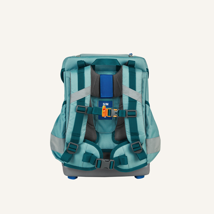 finkid schulranzen set buddy 4tlg trellis deep teal