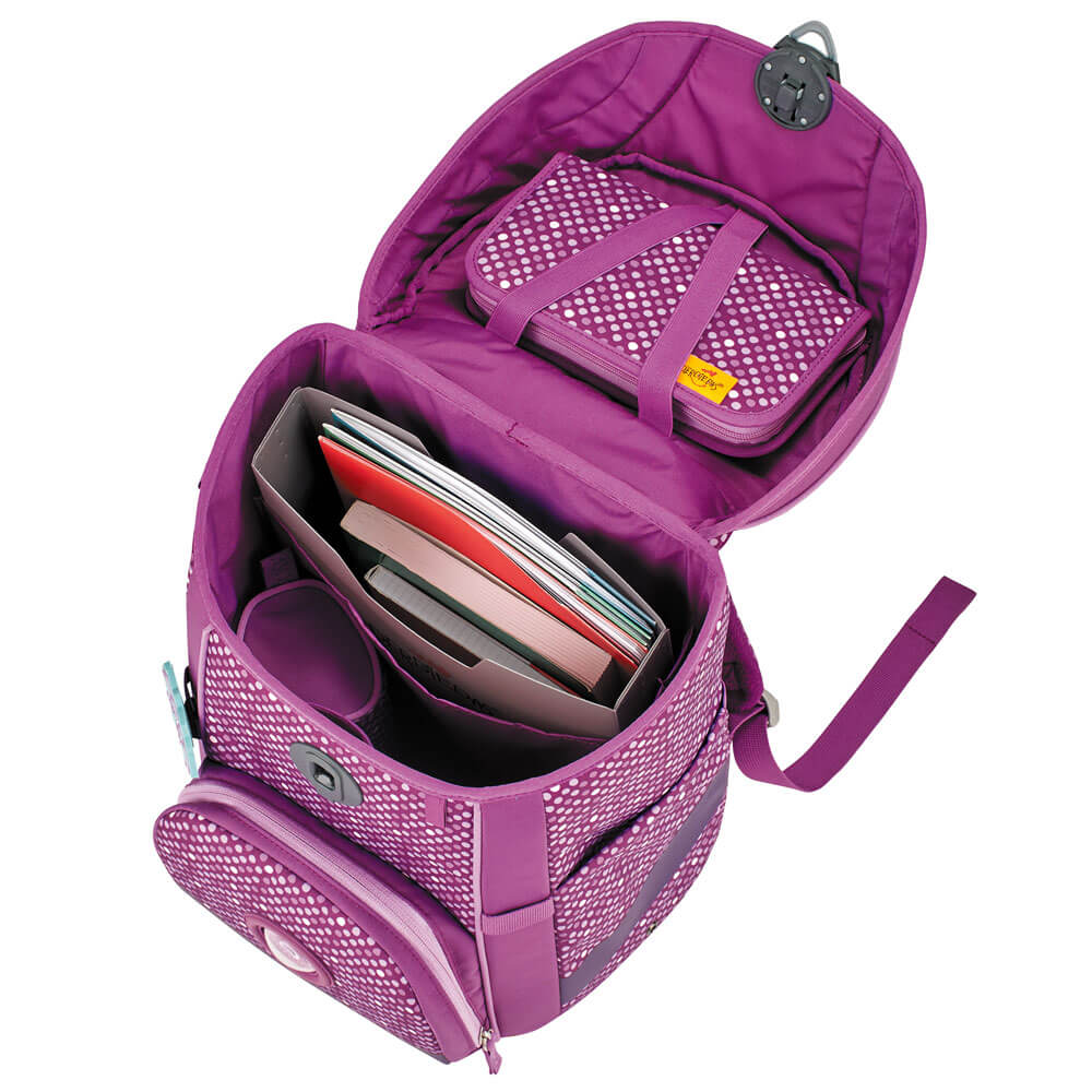 derdiedas-schulranzen-ergoflex-easy-purple-dots-offen